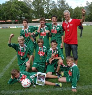 König Sebastian, Rumpold Niklas, Ortner Christian, Ak Göksel, Ritter Lukas, Rhomberg Marcus, Krassnitzer Benjamin und Philipp